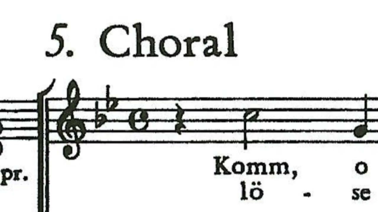 Bach, Komm, o Tod 