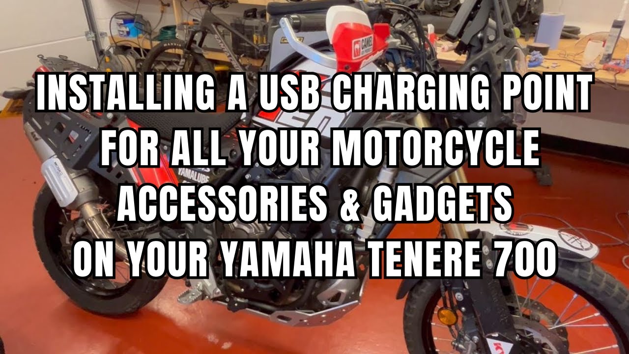 Installing Extra Charging Ports For Your Motorcycle Accessories & Gadgets, For The Yamaha Tenere 700