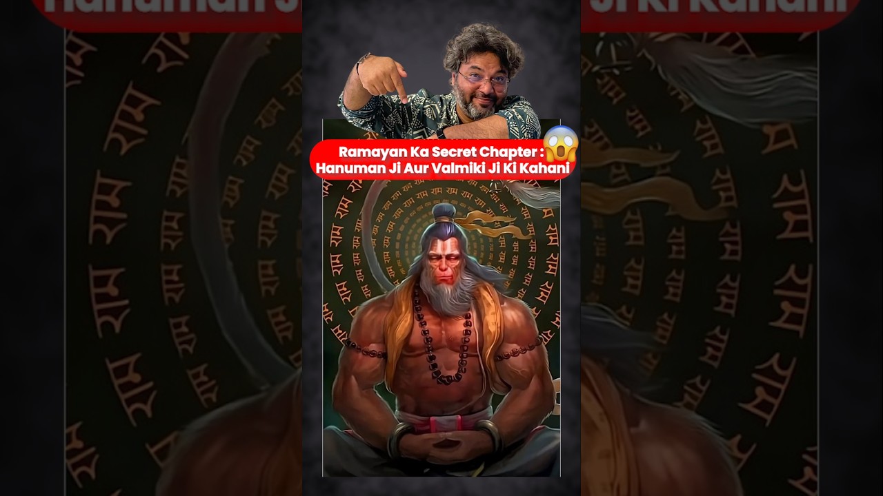 Ramayan Ka Secret Chapter : Hanuman Ji Aur Valmiki Ji Ki Kahani #hindu #shorts #viralvideo #podcast