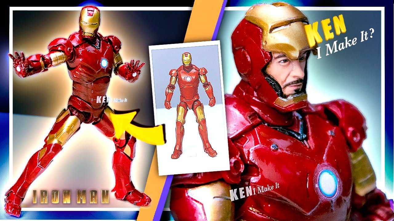 Fixing Marvel Legends IRON MAN Figure - Iron Man | Ken I Make It