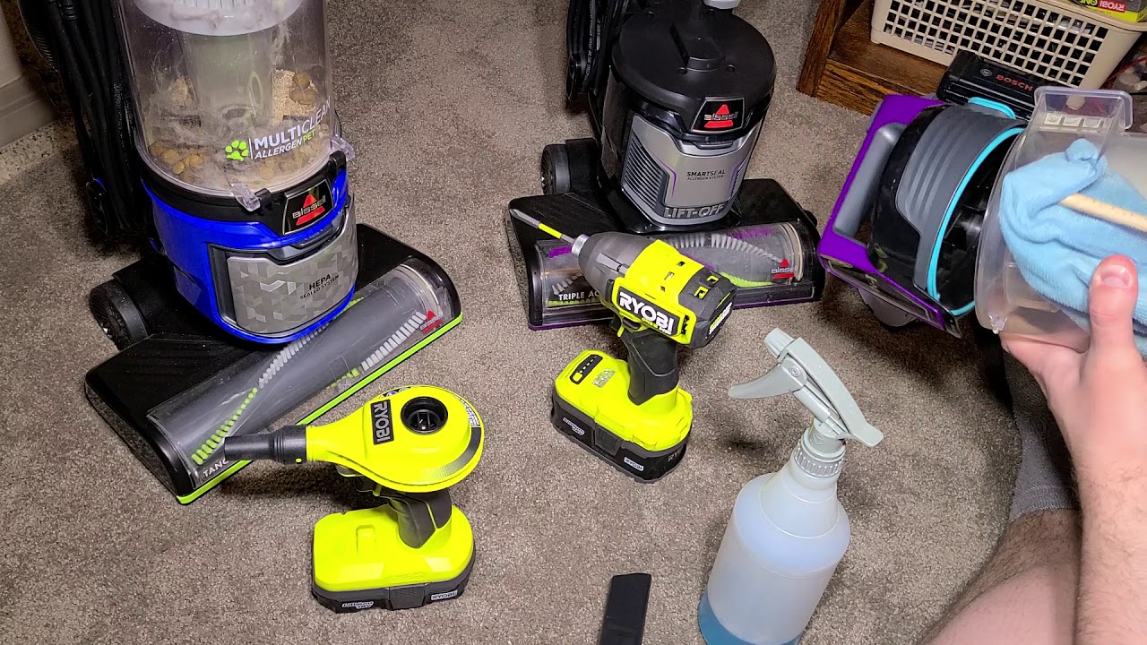 Bissell PowerLifter and Multi Clean, Deep Cleaning and maintenance.