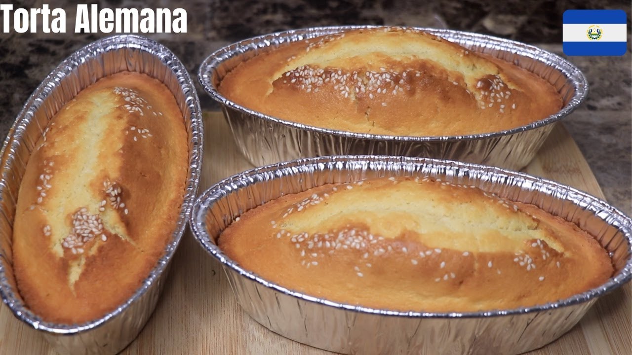 Receta NUEVA de Torta ALEMANA SALVADORENA 😍❤️ 🇸🇻