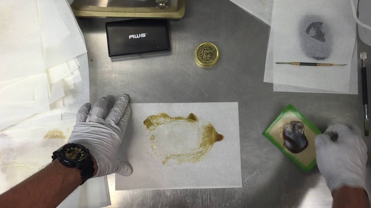 How to Collect Rosin