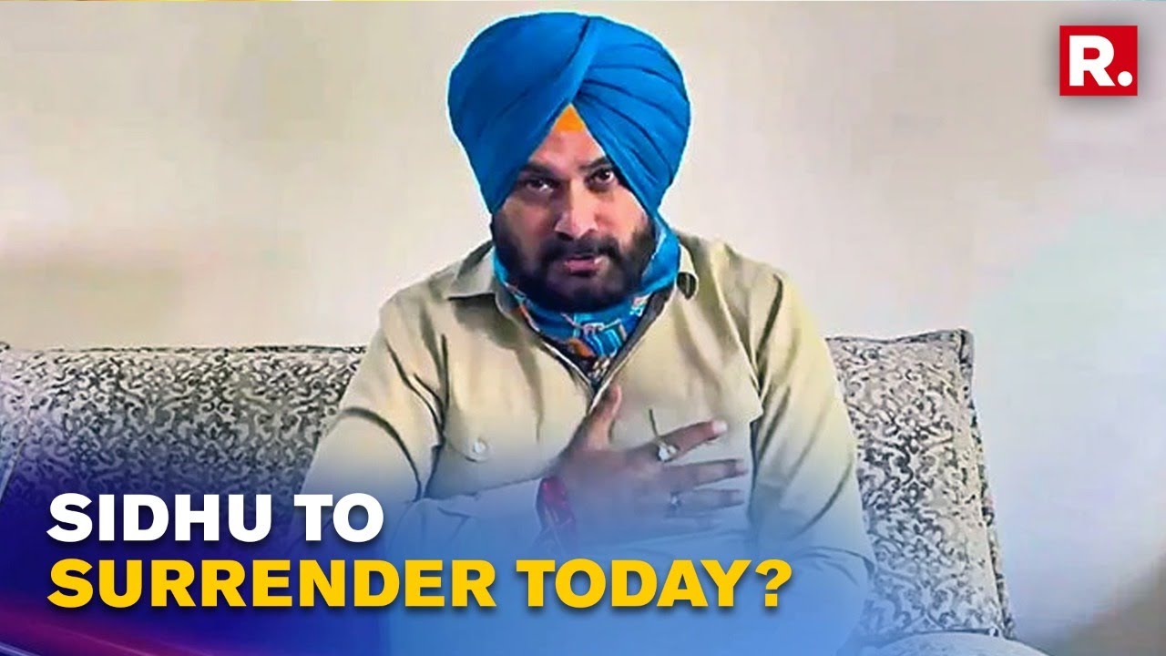 Road Rage Case: Navjot Singh Sidhu Likely To Surrender After Supreme Court Order Today