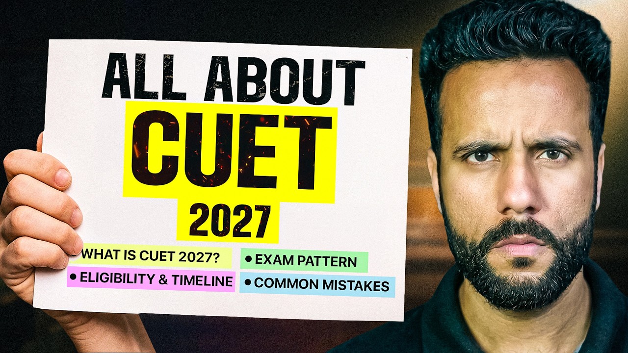 CUET 2027 Full INFORMATION (Don&rsquo;t Miss This!) | Ashu Ghai