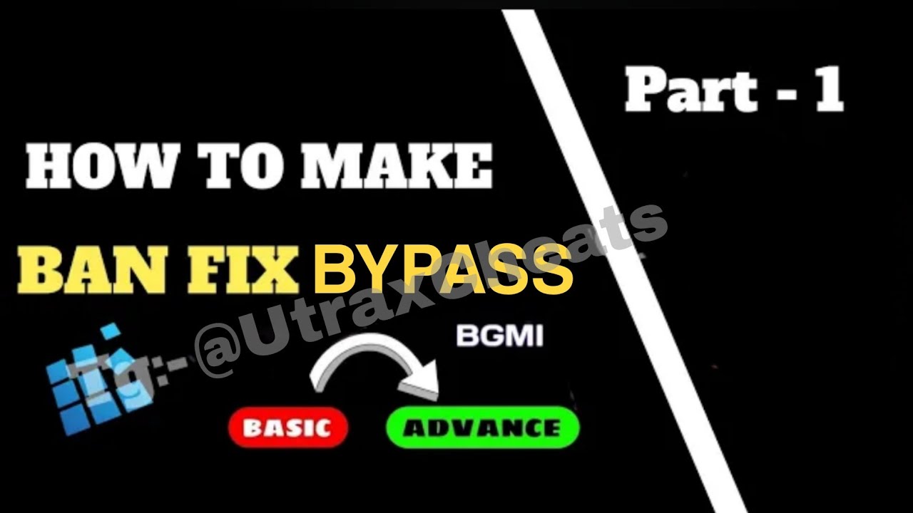 HOW TO MAKE BYPASS BGMI 4.0 | HOW TOMAKE IDA PRO BYPASS | HOW TO FIXALL BAN |BGMI BYPASS MAKING