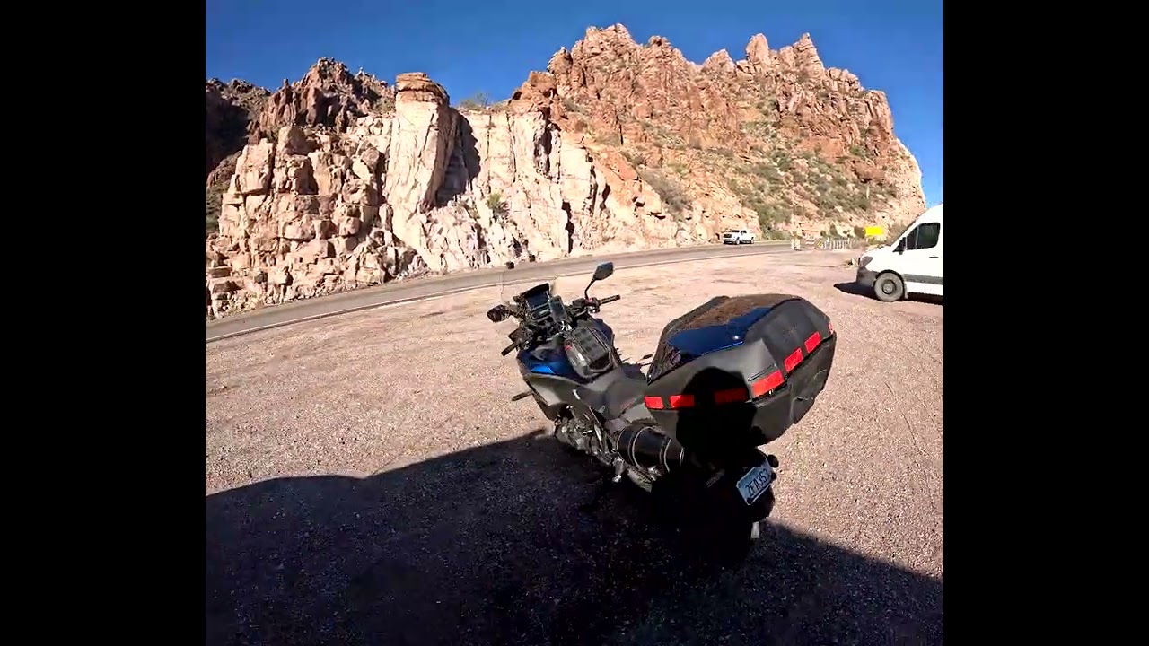 On the Road with Mike/ Honda NT 1100, my trip to moutians around Superior AZ, tour an arboretum/2026