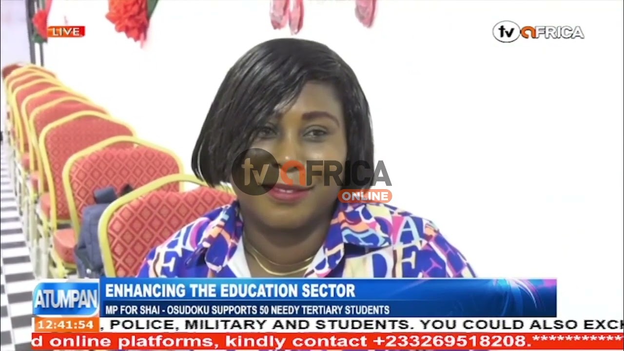 ENHANCING THE EDUCATION SECTOR: MP FOR SHAI - OSUDOKU SUPPORTS 50 NEEDY TERTIARY STUDENTS.