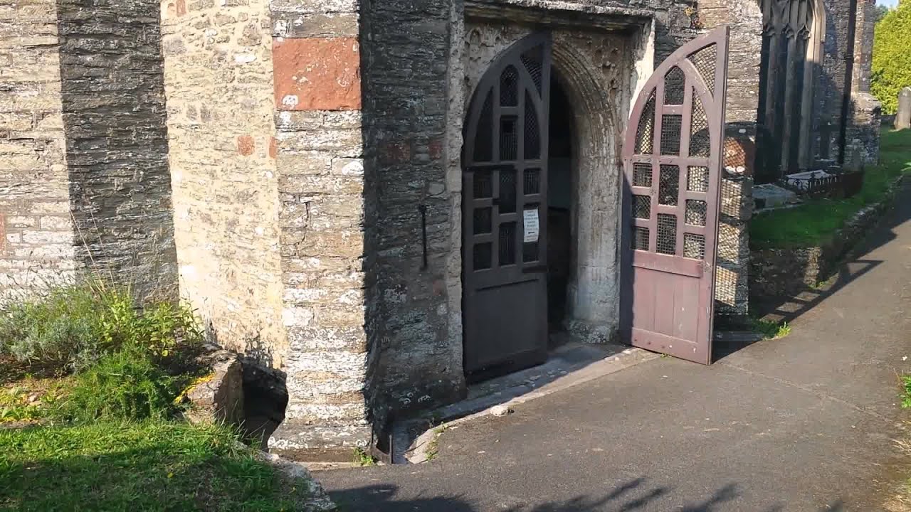 Rik Mayall's Resting Place Dittisham Devon