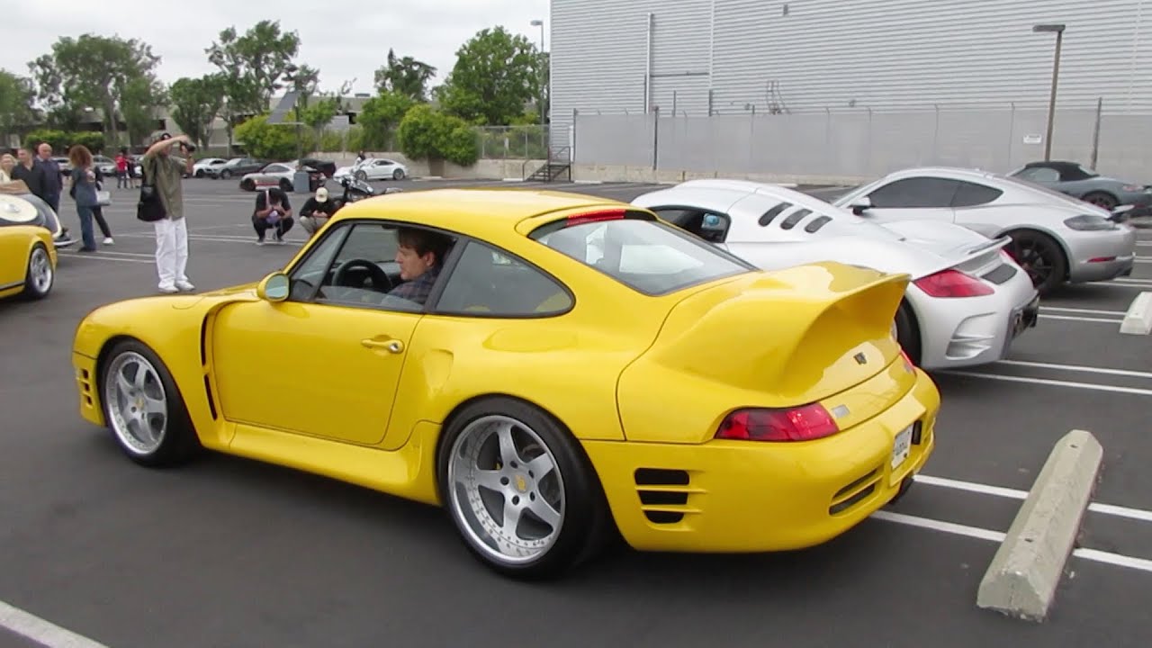 Rare 580-hp Yellow Ruf CTR2 Sport (Porsche 993 Turbo)
