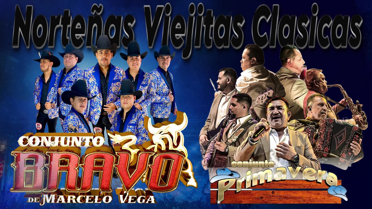 Conjunto Bravo de Marcelo Vega Y Conjunto Primavera – Norteñas que Fluyen con Clase 🎶🌹
