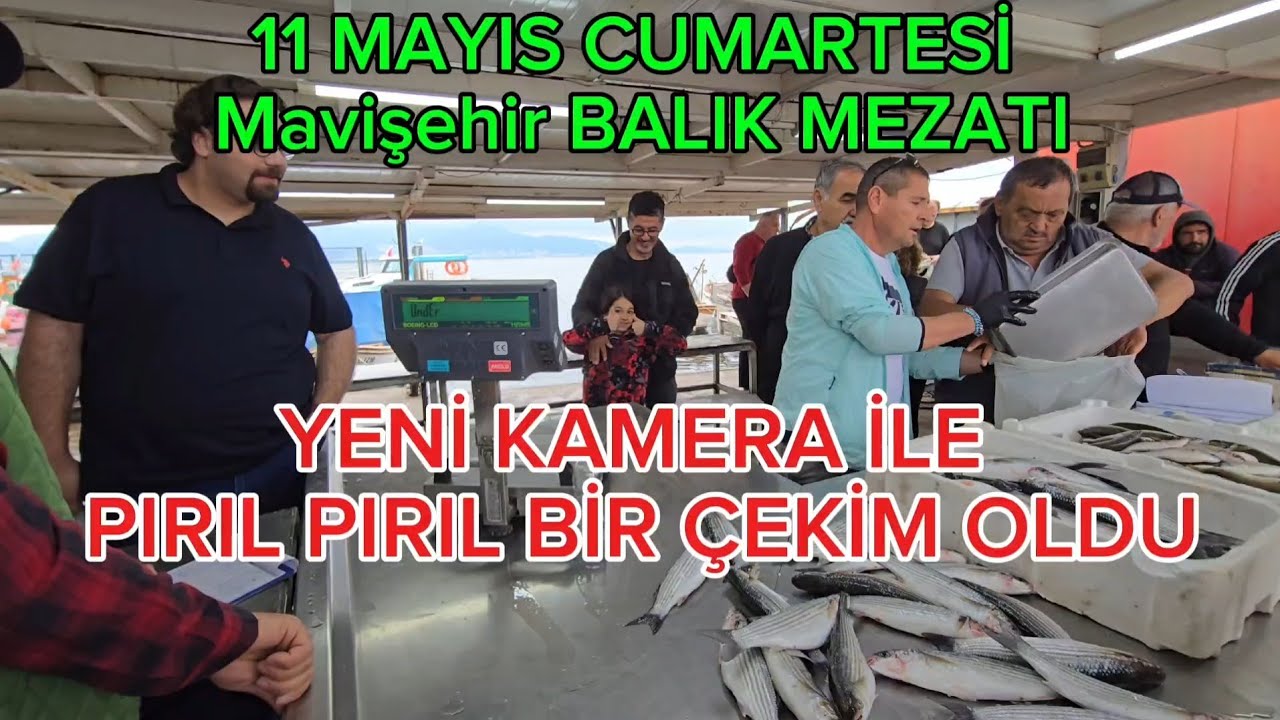 11 Mayıs Cumartesi Yeni Kamera ile Mavişehir Mezatta Pırıl Pırıl Çekimler Yaptım.
