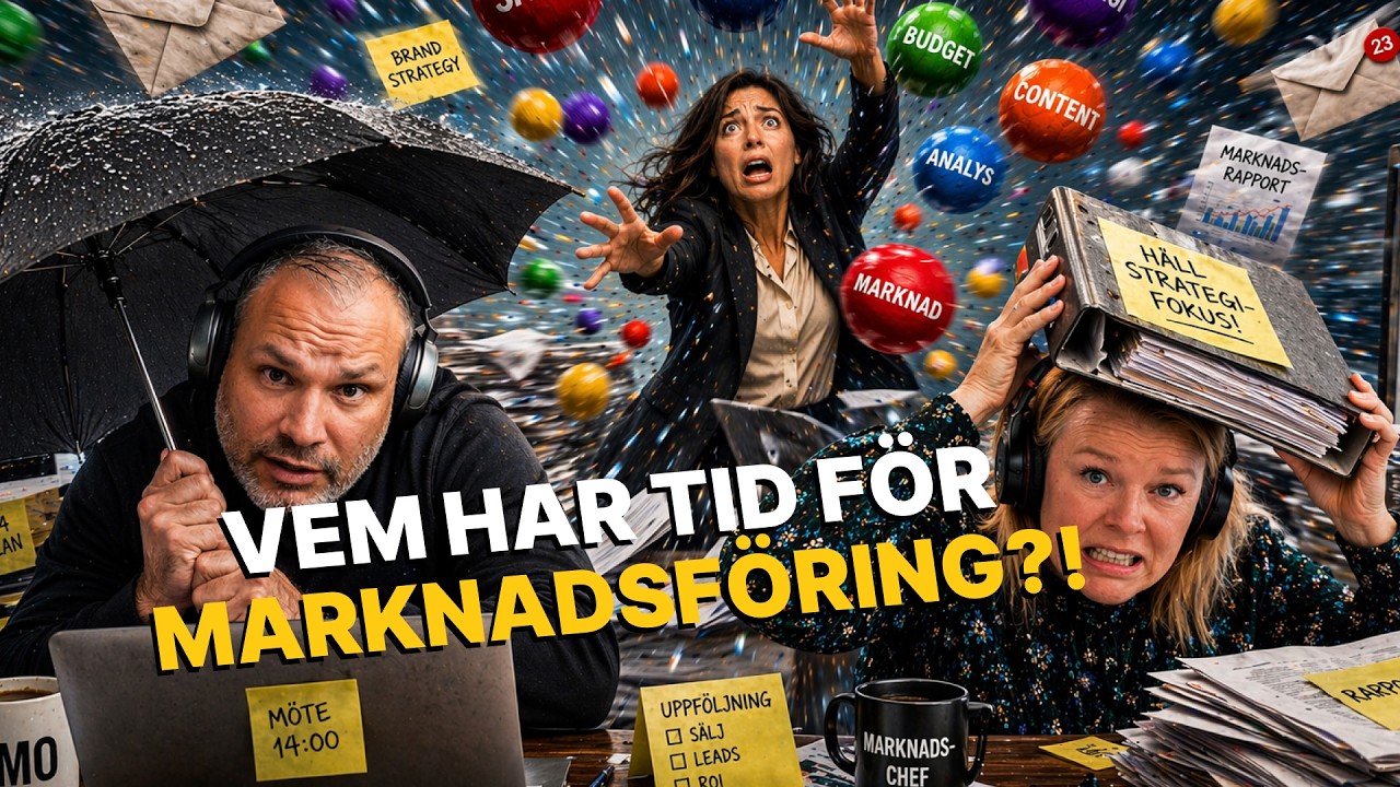 När ska CMO:n ha tid för marknadsföring egentligen?