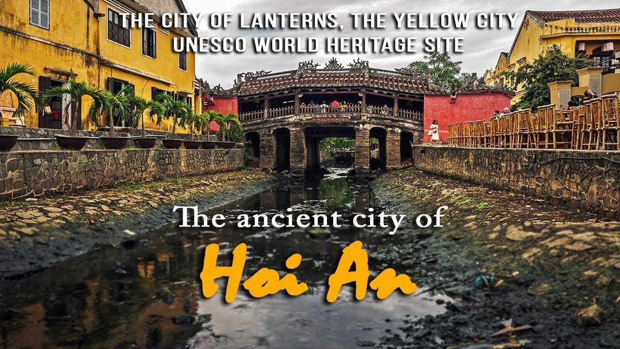 The Yellow City - the ancient city of HOI AN Vietnam - a UNESCO World Heritage Site.
