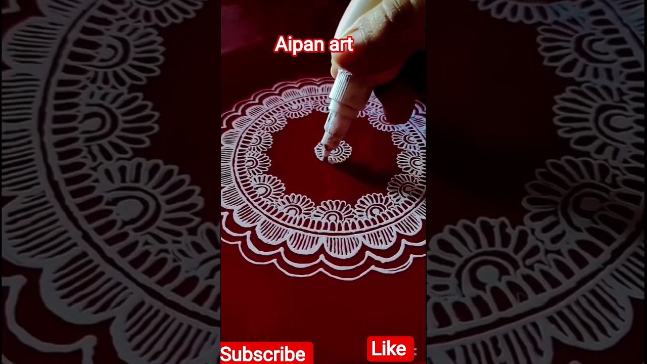 aipan art #aipan#uttarakhand #culture#viralsong