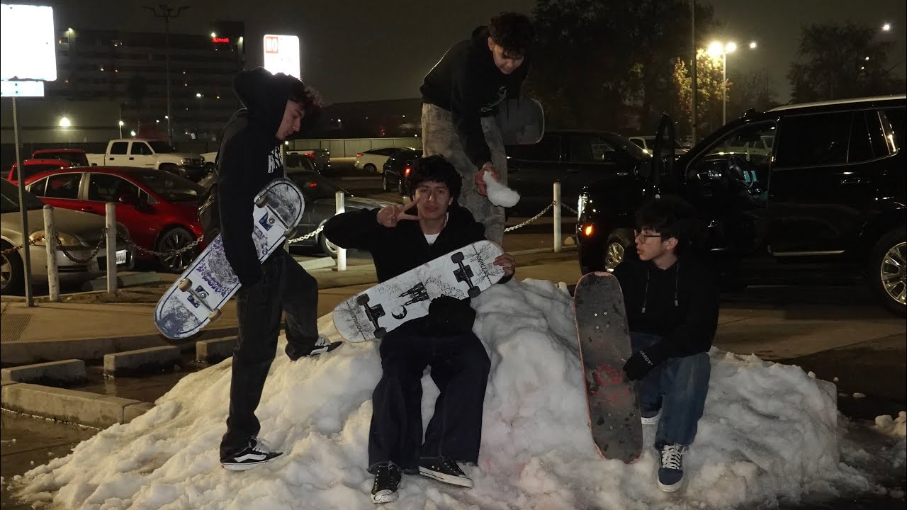 Skateboarding Winter Arc