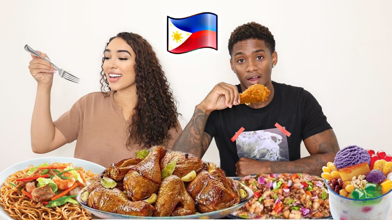 Trying FILIPINO FOOD for the FIRST TIME!