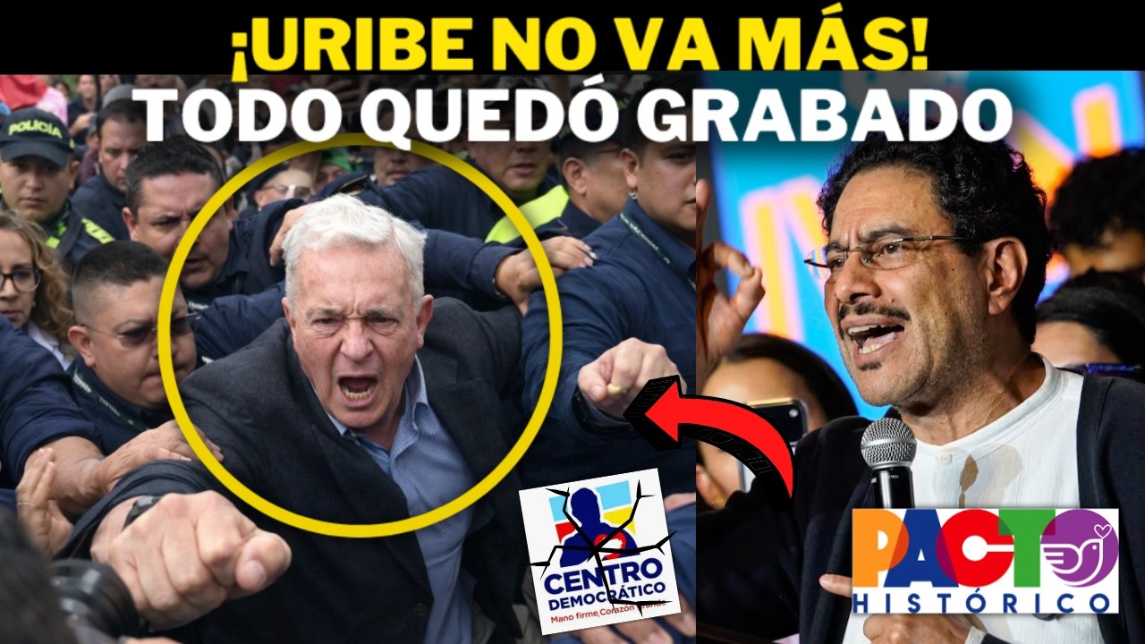 ¡QUEDÓ EN VIDEO! Se desploma campaña de Uribe. Pacto Histórico hace sorpresivo anuncio