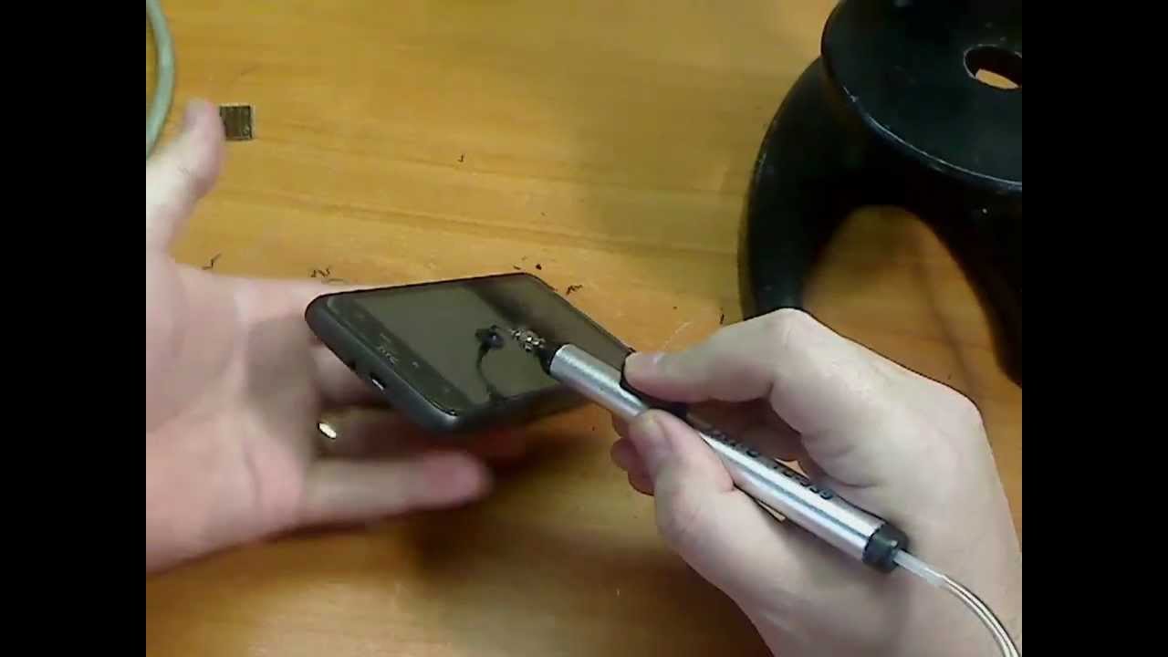 Вакуумный пинцет. доработка
