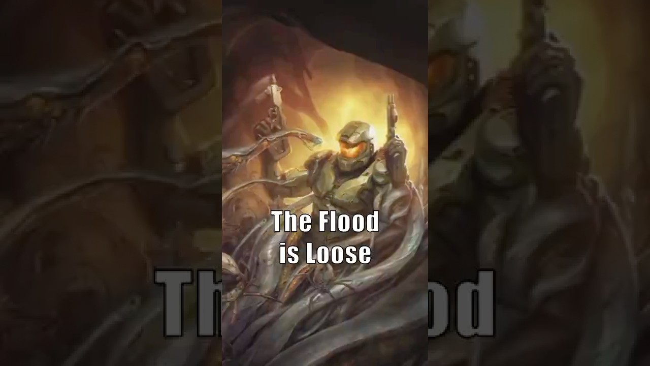 The Flood loose in 2560 #halo #halolore