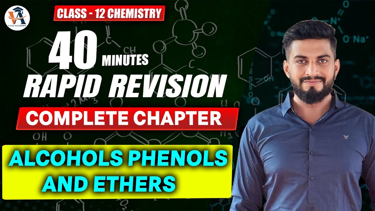 Alcohols, Phenols & Ethers 🔥 Complete Chapter | Reactions + PYQs