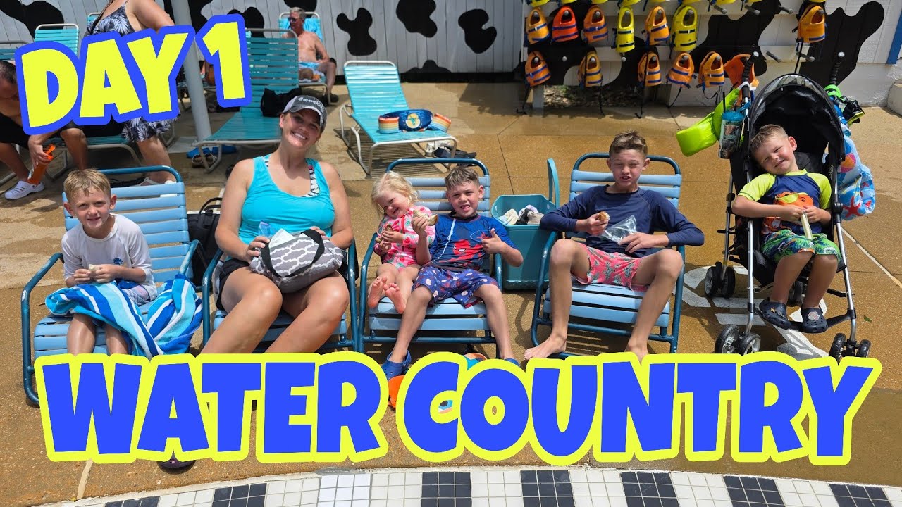 УИЛЬЯМСБУРГ, ДЕНЬ 1 &mdash; WATER COUNTRY USA И ЗАСЕЛЕНИЕ В ОТЕЛЬ