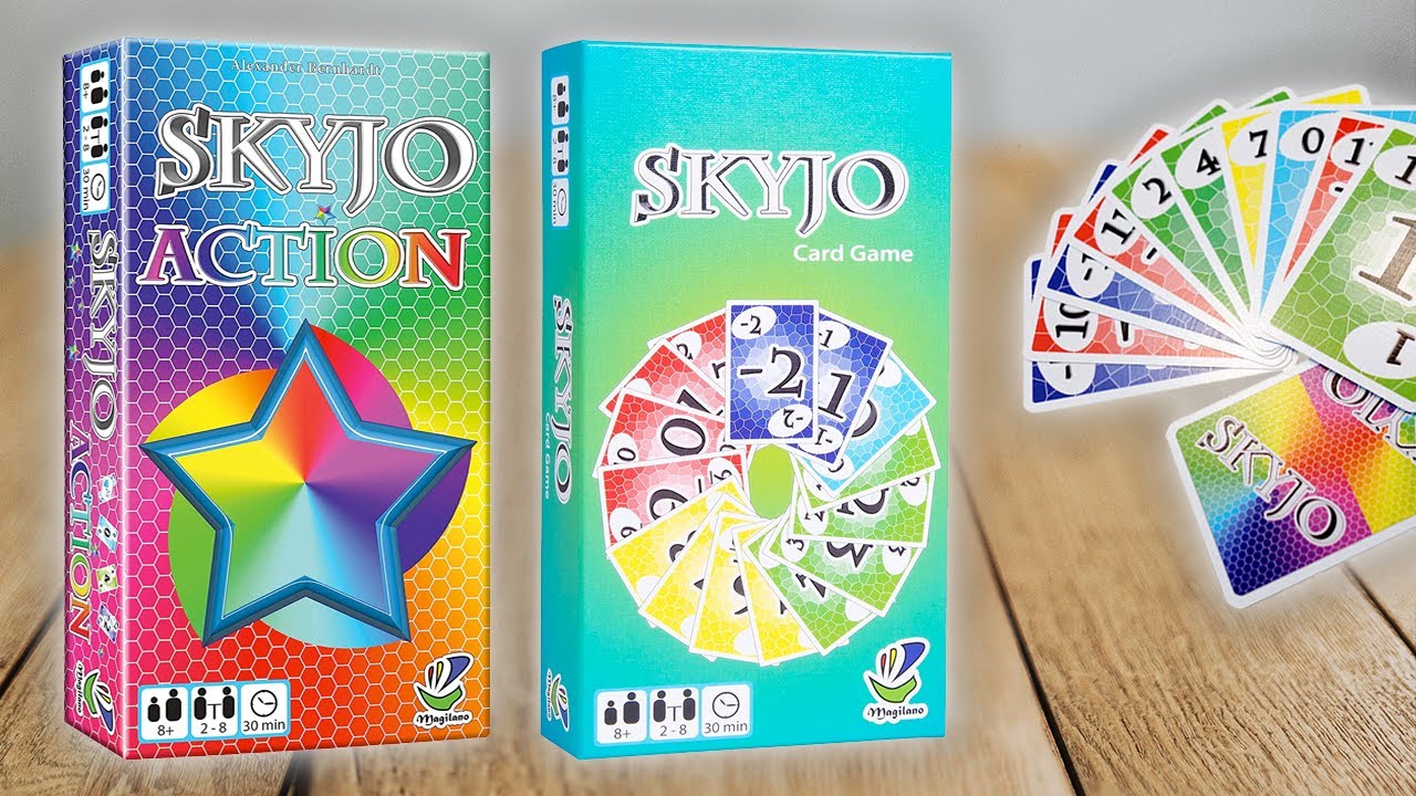 SKYJO und SKYJO ACTION - Spielregeln TV (Spielanleitung Deutsch) - MAGILANO