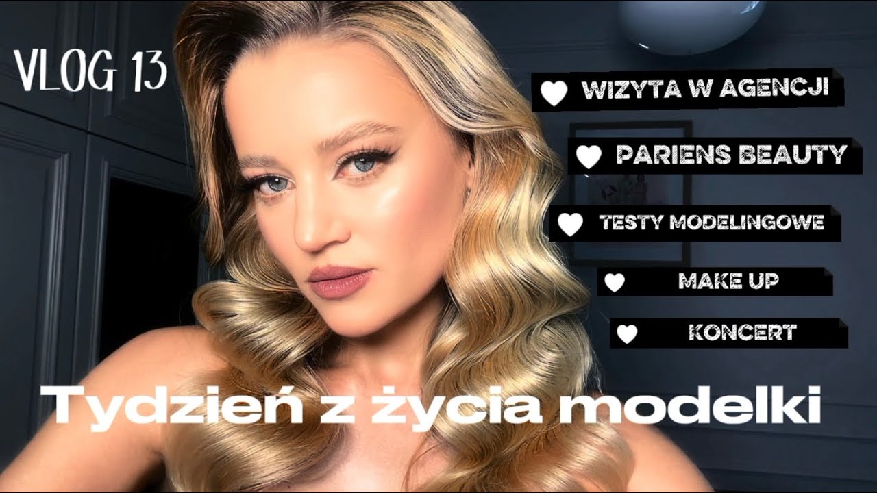 Tydzień z życia modelki | sesja zdjęciowa, wizyta w mojej agencji i niesamowity makijaż