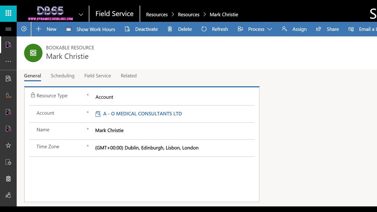 Dynamics 365 Field Service - Resource Pools