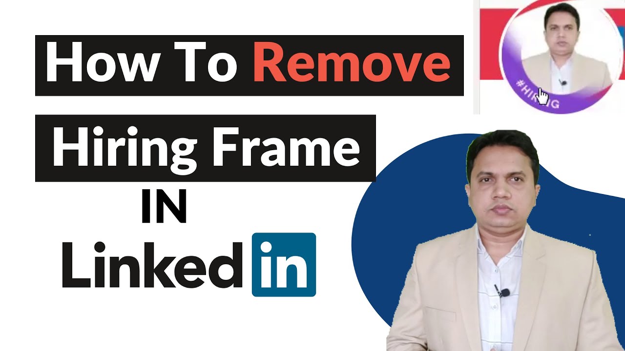 How Do I Remove The Hiring Frame From LinkedIn |Remove Hiring Frame In Linkedin |Remove Hiring Frame