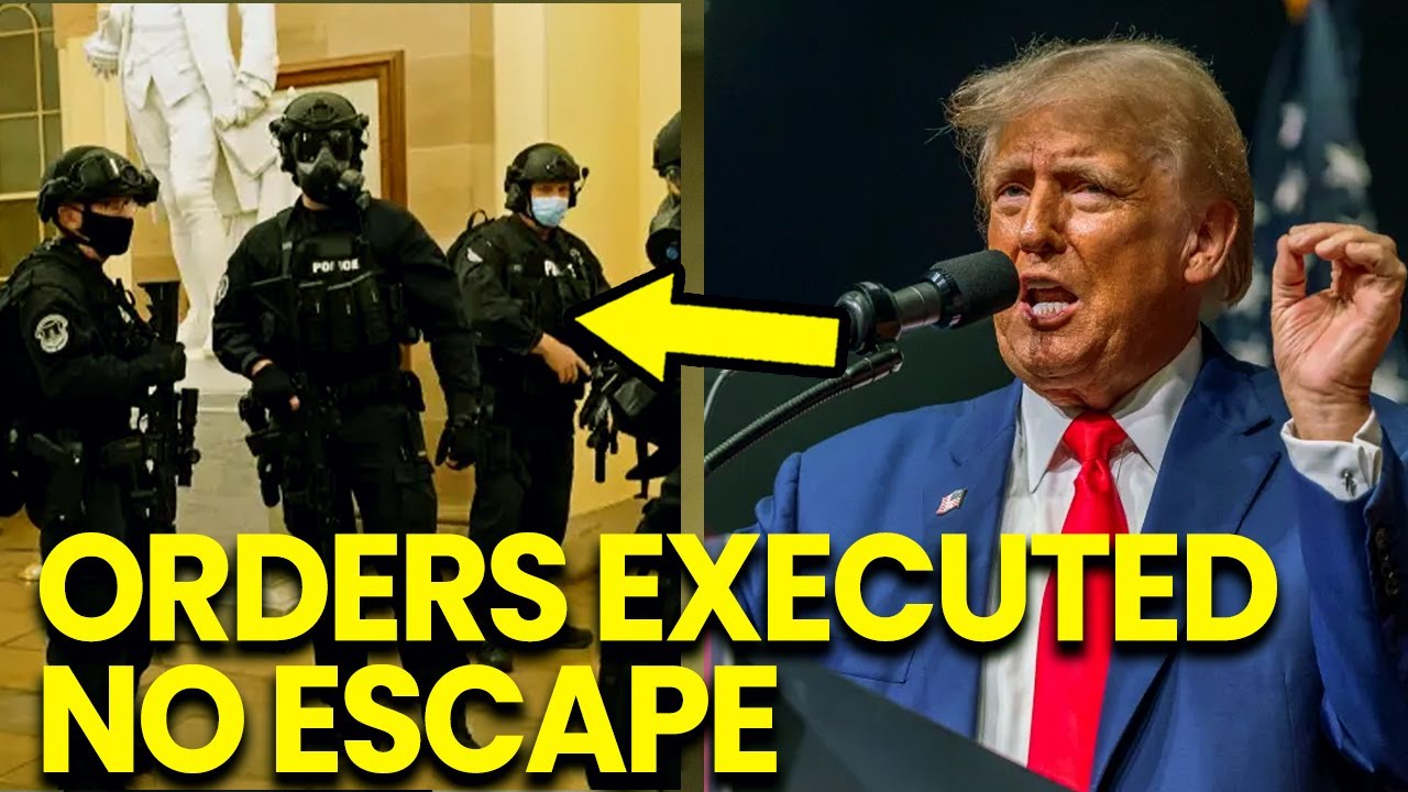 Trump SCREAMS as Marshals EXECUTE Court ORDERS