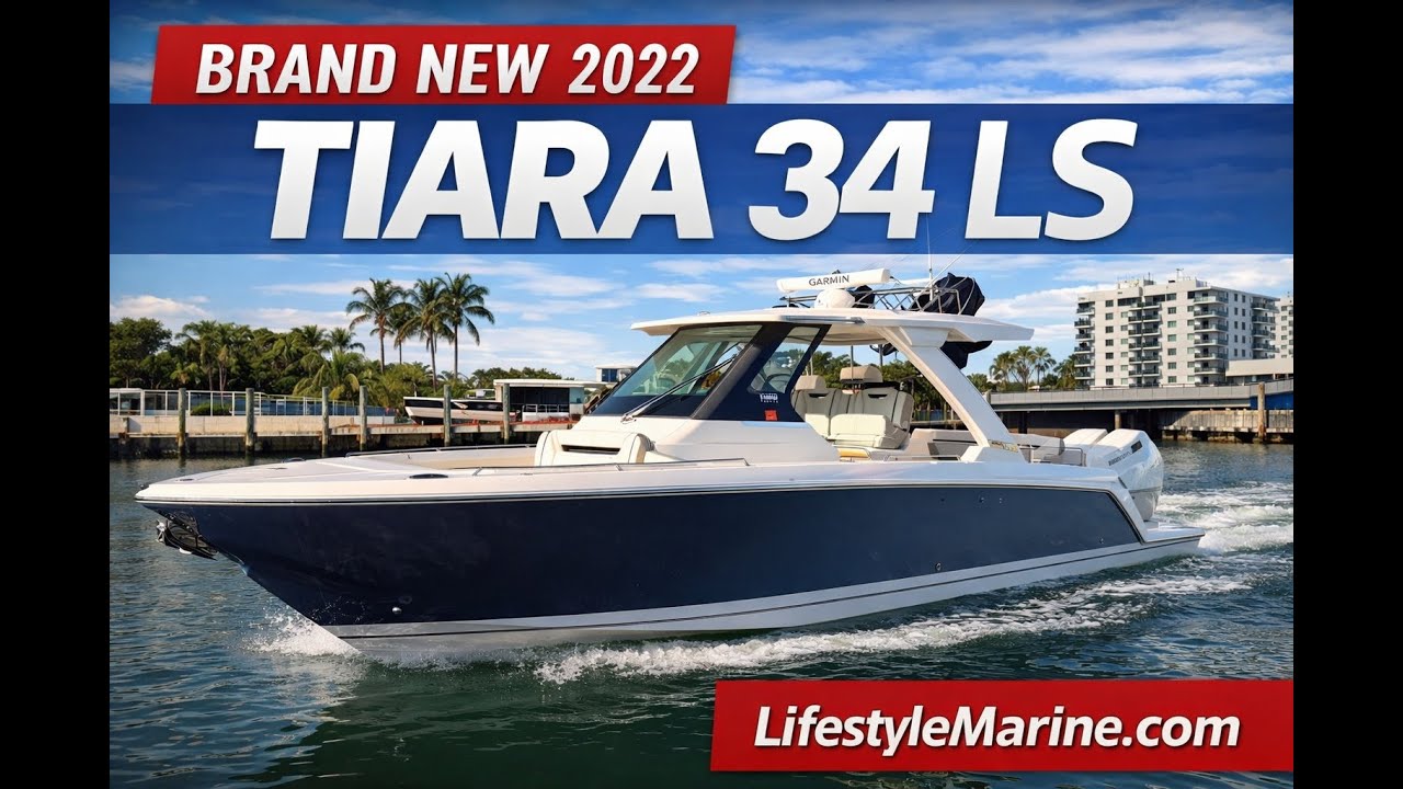 BRAND NEW INVENTORY: 2022 TIARA 34 LS (PRISTINE CONDITIONS!!!)