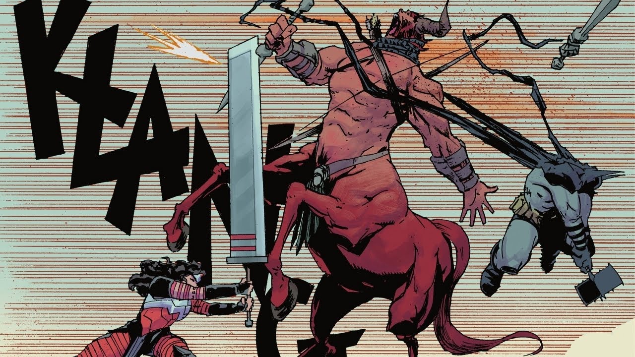 Absolute Batman fights a God
