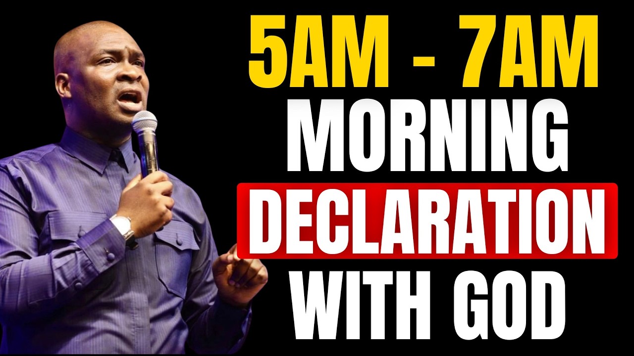 5AM–7AM POWERFUL MORNING DECLARATION | START YOUR DAY WITH GOD | JOSHUA SELMAN