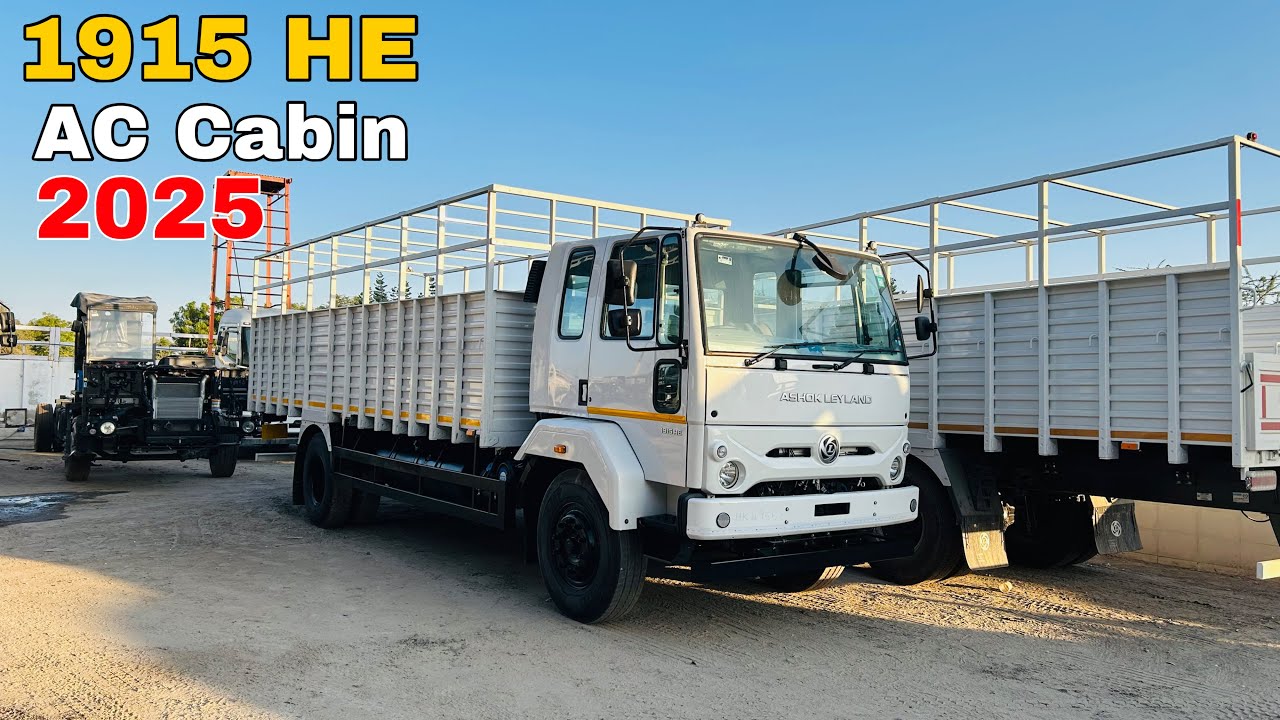 Ashok Leyland Ecomet 1915 HE AC Sleeper Cabin 2025 Model Truck Review (Price, Features, Mileage)