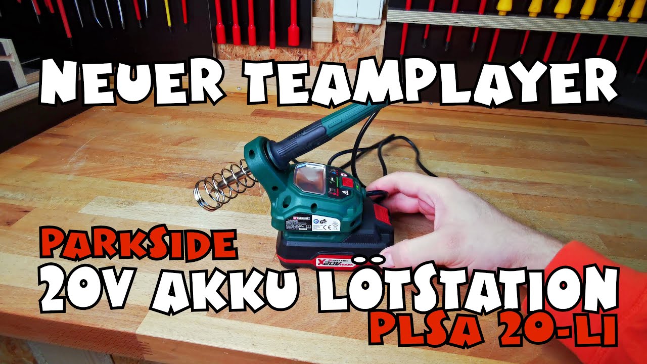 20V Akku Lötstation PLSA 20-Li A1 von PARKSIDE®