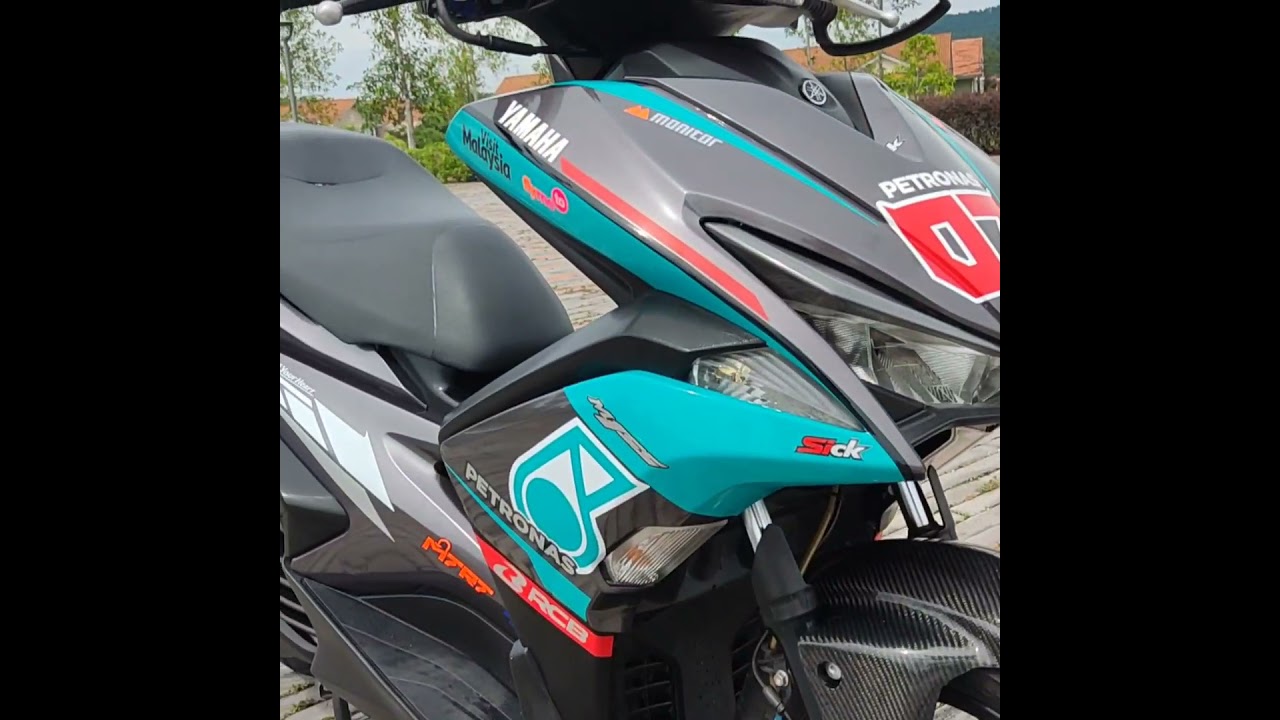 YAMAHA NVX155 V1 FULLWRAP PETRONAS EDITION