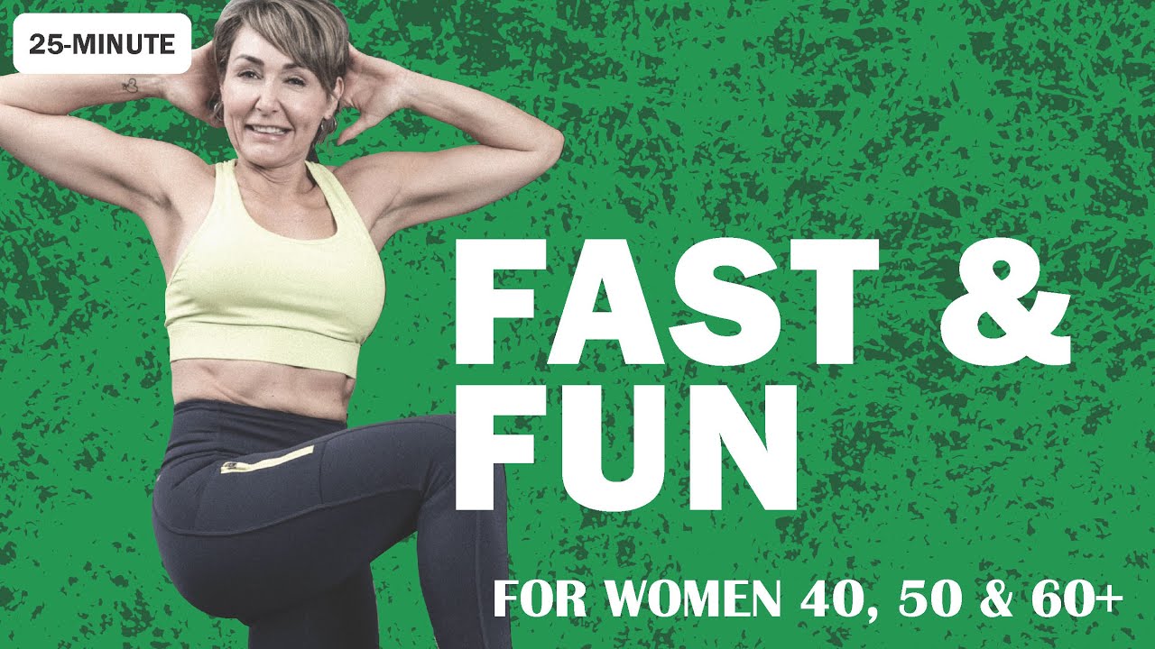 Fat Burning High Intensity Low Impact Cardio for Women Over 40