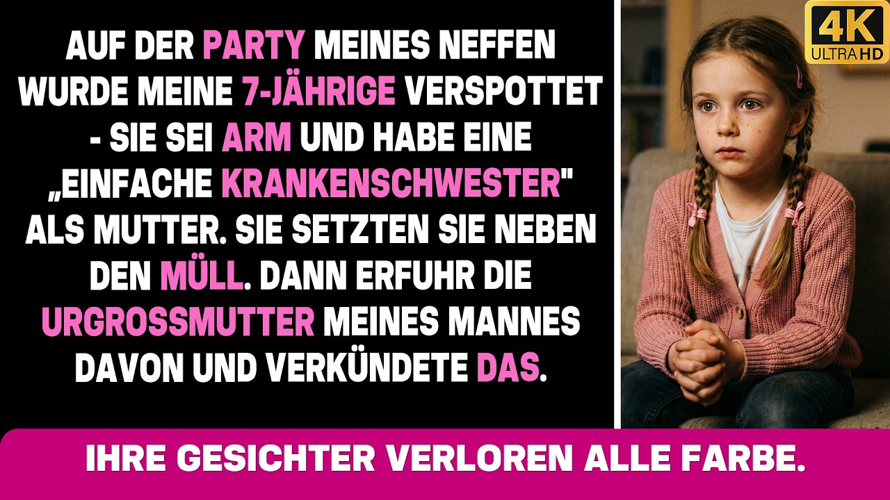 Meine Schwiegereltern verspotteten meine Tochter, weil sie „arm