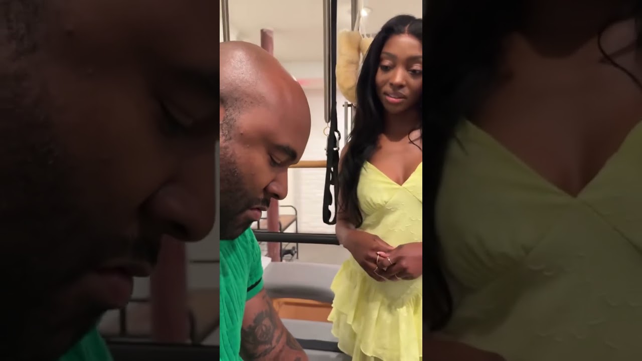 When Domini checks on Mike!