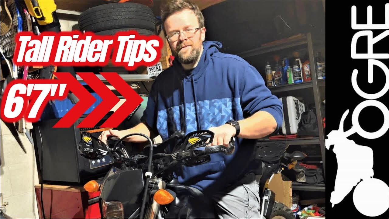 Mods & Tips For Big & Tall Motorcycle Riders