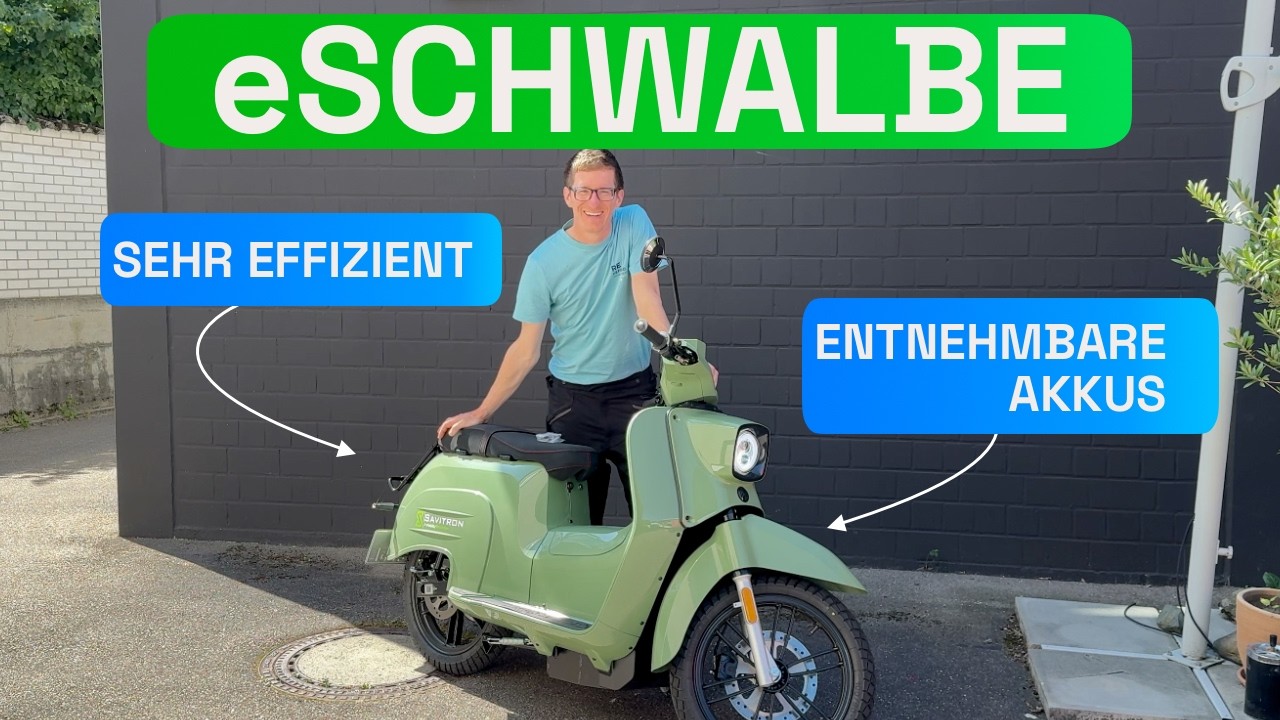 🔋 2025 eSchwalbe L3e (90 km/h): Große Überraschung beim DDR-Kult-Roller - Autophorie
