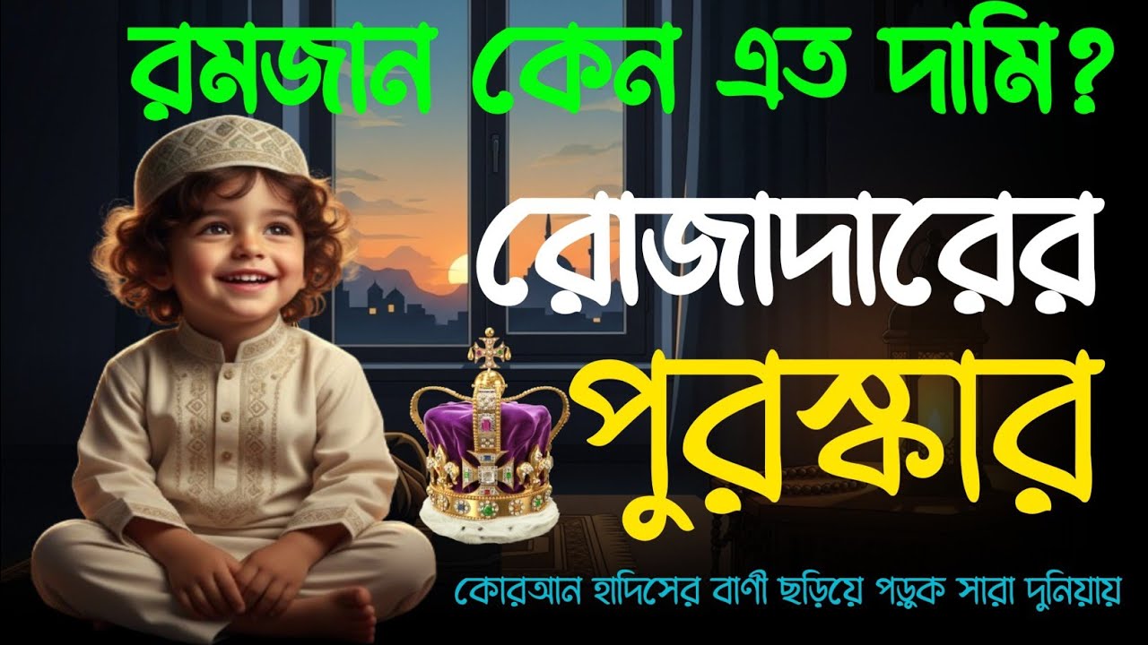 রমজানের ফজিলত, ও রোজাদারের পুরস্কার।২০২৬ হেদায়েতের কান্না - Hedayeter Kanna
