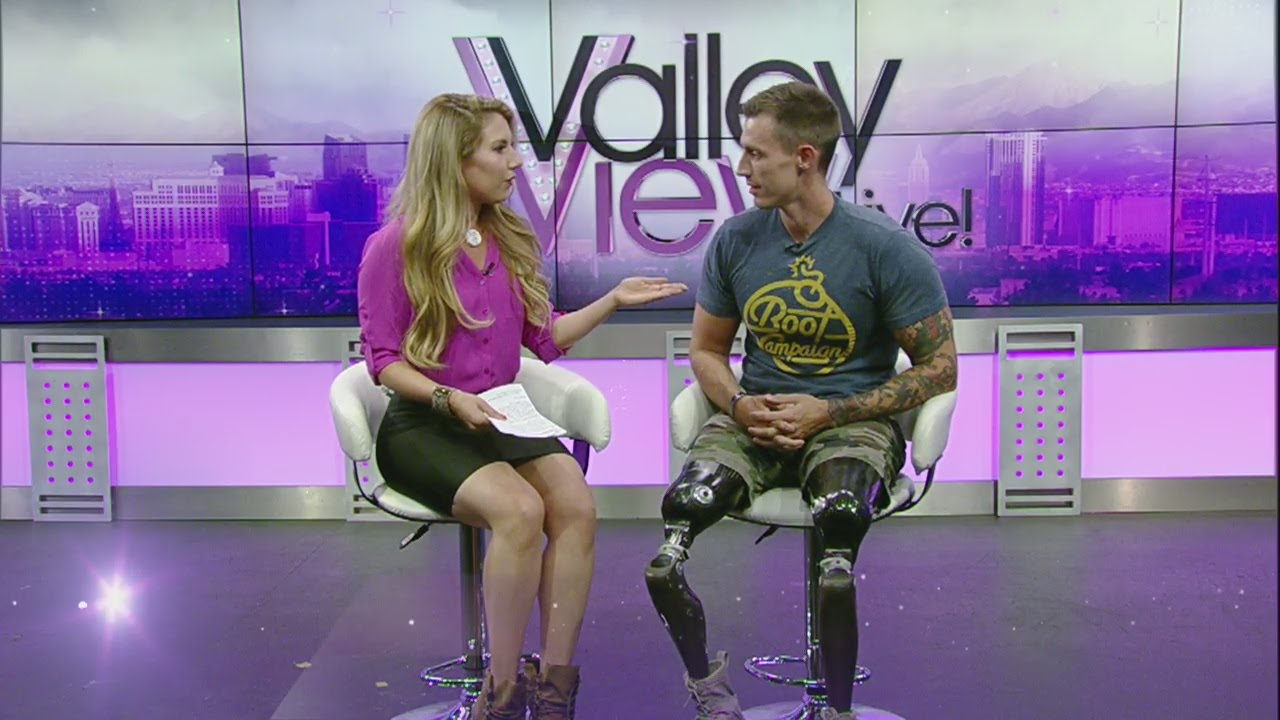 Veteran Joey Jones talks about Boot Campaign on Valley View Live!
