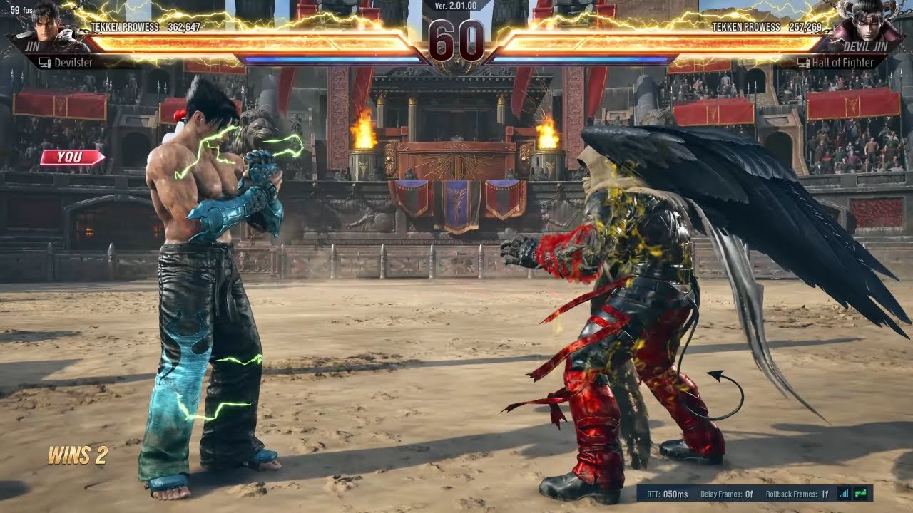 Devilster Vs Hall Of Fighter | Jin Vs DevilJin At Its Best!