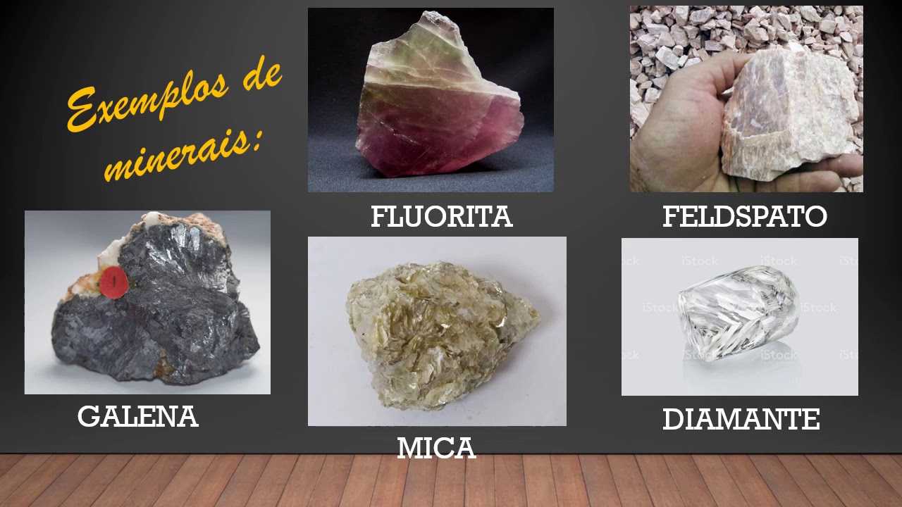MINERAIS E ROCHAS