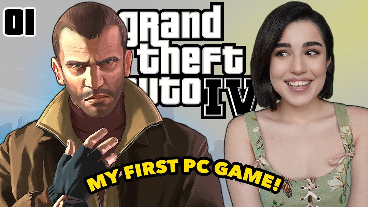 1st Time Playing Grand Theft Auto IV & Meeting Niko Bellic