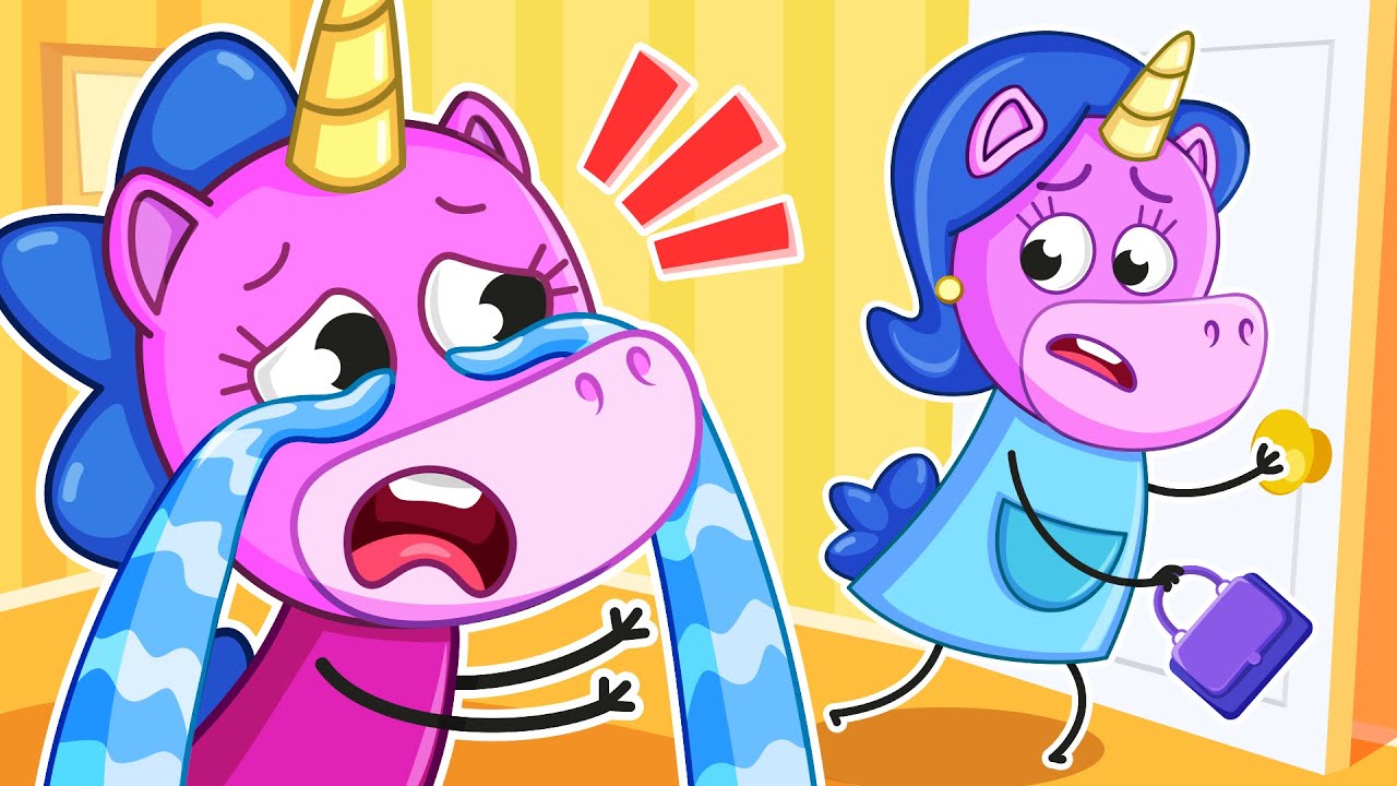 When Mommy is Away! | Mom, Don’t Leave Me! Come Back! 👩🥺 | Teeny Mimi 🦄