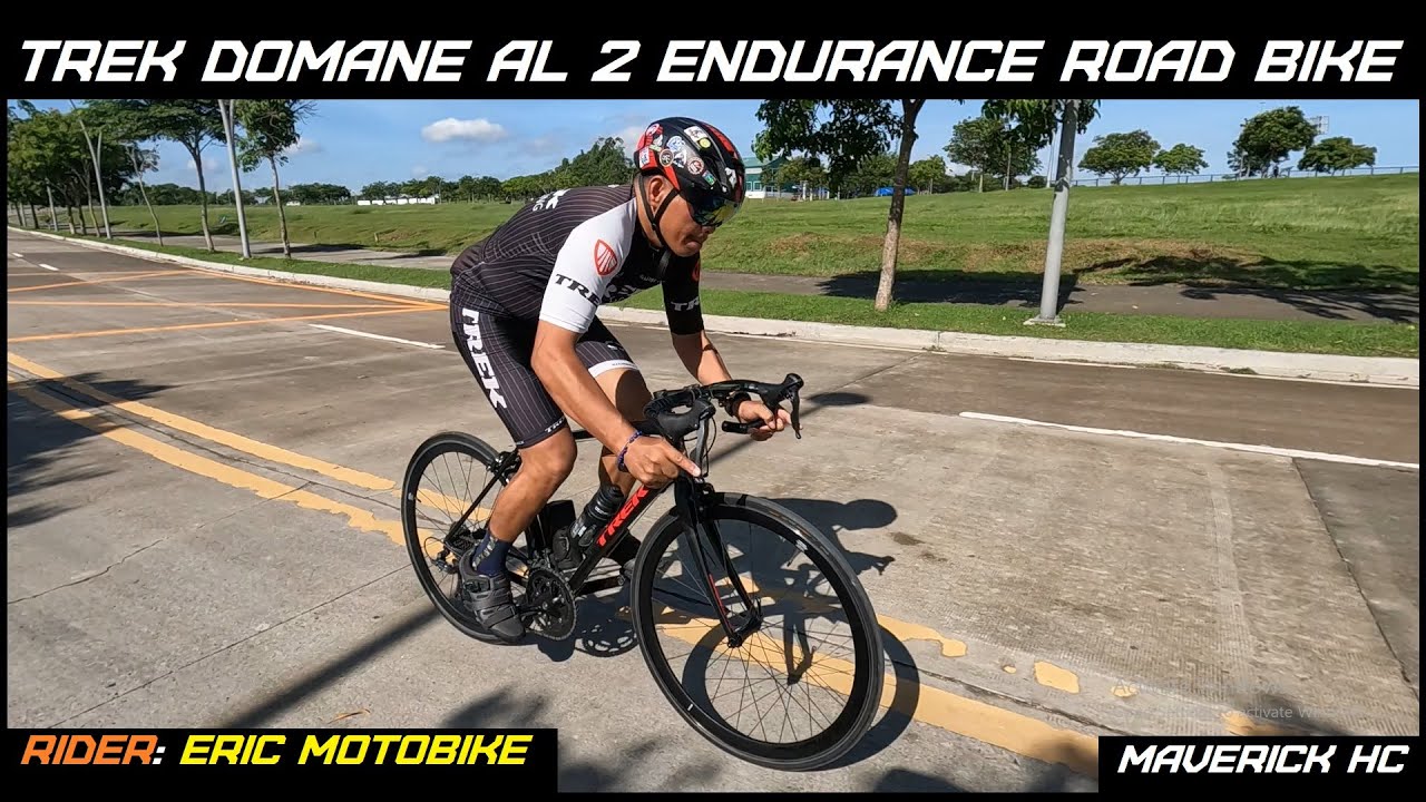 Bikecheck sa kanyang TREK DOMANE AL 2 na pang PR & Strava KOM Endurance RB ni Papa Eric Motobike