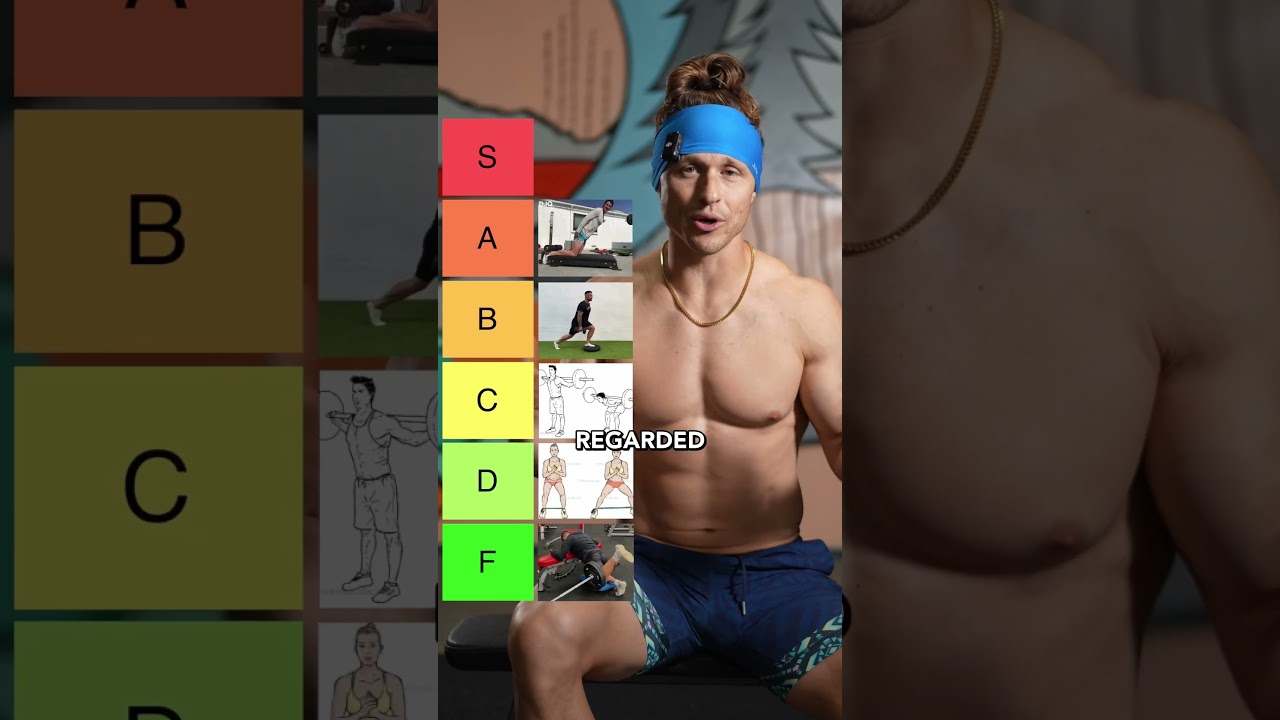 My Glute and Hamstring Tier List!